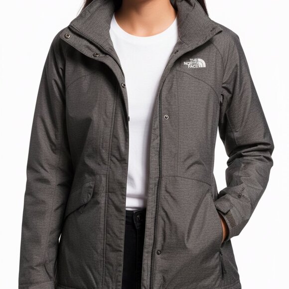 THE NORTH FACE Women Tri-Climate 3-in-1 Insulated Jacket, Waterproof/Windproof L - Picture 5 of 10